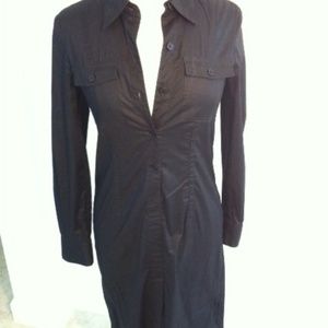 DKNY cotton shirt dress sz 6